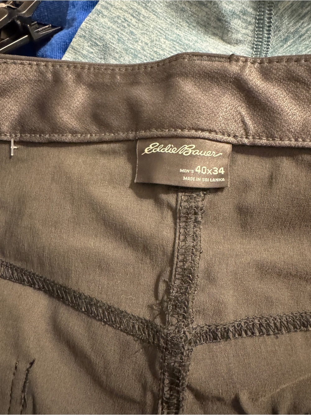 Eddie Bauer grey pants sz 40/34 - Picture 6 of 6